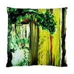 Old Tree And House With An Arch 8 Standard Cushion Case (Two Sides) Front