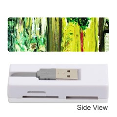 Old Tree And House With An Arch 8 Memory Card Reader (stick)  by bestdesignintheworld