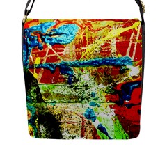 Untitled 1/1 Flap Messenger Bag (l)  by bestdesignintheworld