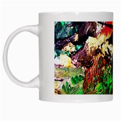 Old Tree And House With An Arch 7 White Mugs by bestdesignintheworld