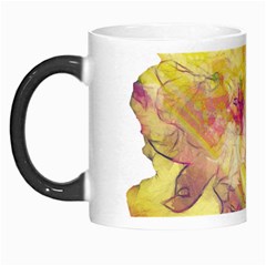 Yellow Rose Morph Mugs by aumaraspiritart