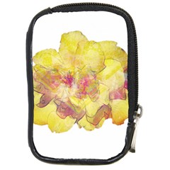 Yellow Rose Compact Camera Cases by aumaraspiritart