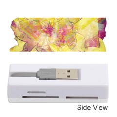 Yellow Rose Memory Card Reader (stick) 