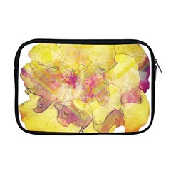 Yellow Rose Apple Macbook Pro 17  Zipper Case by aumaraspiritart