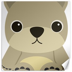 Animal Bear Cartoon Children Kids Canvas 12  X 12   by Simbadda