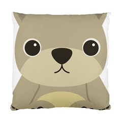 Animal Bear Cartoon Children Kids Standard Cushion Case (one Side) by Simbadda