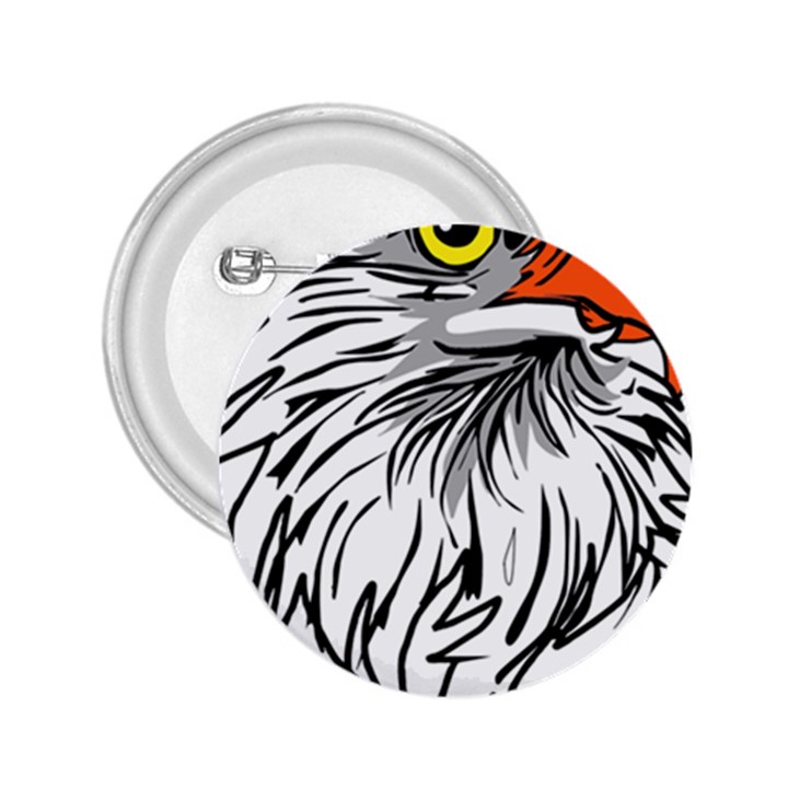 Animal Bird Cartoon Comic Eagle 2.25  Buttons