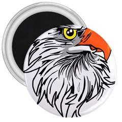 Animal Bird Cartoon Comic Eagle 3  Magnets