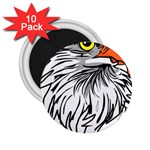 Animal Bird Cartoon Comic Eagle 2.25  Magnets (10 pack)  Front