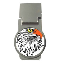 Animal Bird Cartoon Comic Eagle Money Clips (round)  by Simbadda