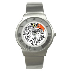 Animal Bird Cartoon Comic Eagle Stainless Steel Watch