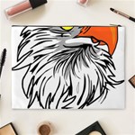 Animal Bird Cartoon Comic Eagle Cosmetic Bag (XL) Back