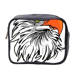 Animal Bird Cartoon Comic Eagle Mini Toiletries Bag 2-Side