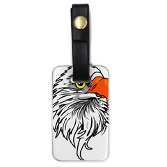 Animal Bird Cartoon Comic Eagle Luggage Tags (One Side) 