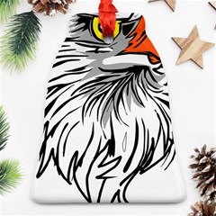 Animal Bird Cartoon Comic Eagle Ornament (Bell)