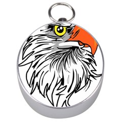 Animal Bird Cartoon Comic Eagle Silver Compasses