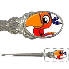 Bird Cartoon Character Parrot Letter Openers by Simbadda