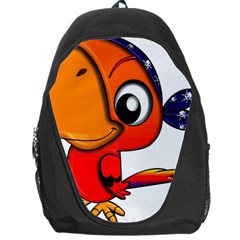 Bird Cartoon Character Parrot Backpack Bag by Simbadda