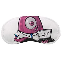 Business Education Logo Monster Sleeping Masks by Simbadda