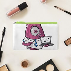 Business Education Logo Monster Cosmetic Bag (xs) by Simbadda