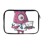 Business Education Logo Monster Apple MacBook Pro 17  Zipper Case Front