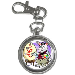 Bunny Easter Artist Spring Cartoon Key Chain Watches by Simbadda