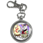 Bunny Easter Artist Spring Cartoon Key Chain Watches Front