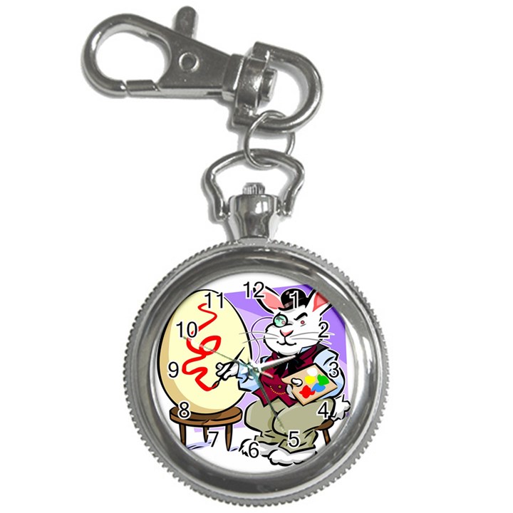 Bunny Easter Artist Spring Cartoon Key Chain Watches