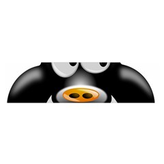 Cow Animal Mammal Cute Tux Satin Scarf (Oblong)