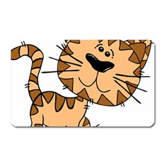 Cats Kittens Animal Cartoon Moving Magnet (rectangular) by Simbadda