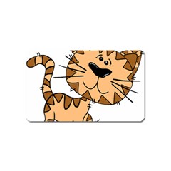 Cats Kittens Animal Cartoon Moving Magnet (name Card) by Simbadda