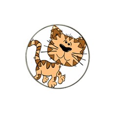 Cats Kittens Animal Cartoon Moving Hat Clip Ball Marker by Simbadda