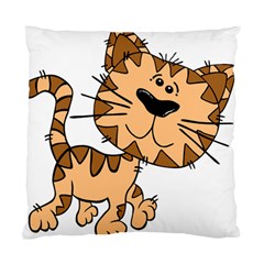 Cats Kittens Animal Cartoon Moving Standard Cushion Case (one Side) by Simbadda