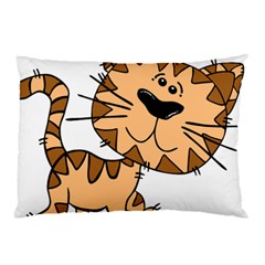 Cats Kittens Animal Cartoon Moving Pillow Case by Simbadda