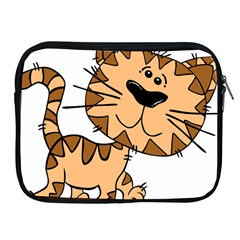 Cats Kittens Animal Cartoon Moving Apple Ipad 2/3/4 Zipper Cases by Simbadda