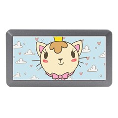 Cat Cloud Heart Texture Kitten Memory Card Reader (mini) by Simbadda