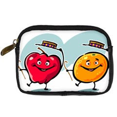 Dancing Fruit Apple Organic Fruit Digital Camera Cases by Simbadda