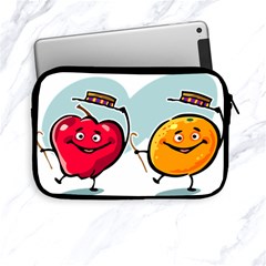 Dancing Fruit Apple Organic Fruit Apple Ipad Mini Zipper Cases by Simbadda