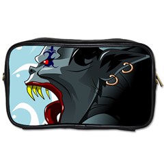 Demon Devil Evil Monster Alien Toiletries Bags by Simbadda