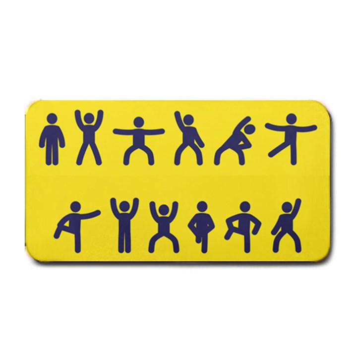 Gymnast Stick Man Man Stick Medium Bar Mats