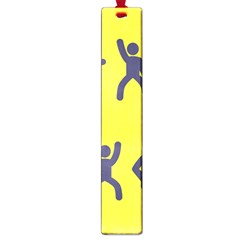 Gymnast Stick Man Man Stick Large Book Marks by Simbadda