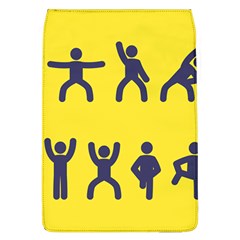 Gymnast Stick Man Man Stick Flap Covers (l) 