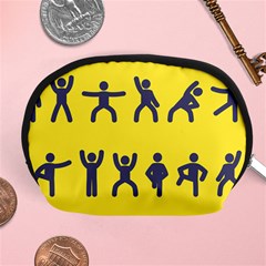 Gymnast Stick Man Man Stick Accessory Pouches (Medium) 