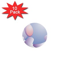 Elephant 1  Mini Buttons (10 Pack) 