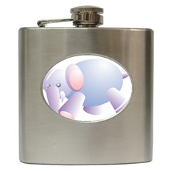 Elephant Hip Flask (6 Oz) by Simbadda