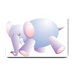 Elephant Small Doormat  by Simbadda