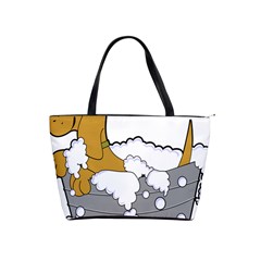 Dog Bath Grooming Shoulder Handbags by Simbadda