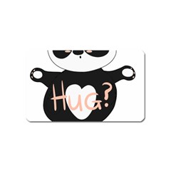 Panda Hug Sorry Cute Cute Bear Magnet (name Card) by Simbadda