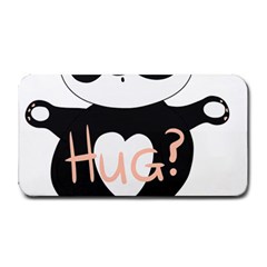 Panda Hug Sorry Cute Cute Bear Medium Bar Mats by Simbadda