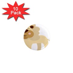 Lion Cute Sketch Funny 1  Mini Magnet (10 pack) 